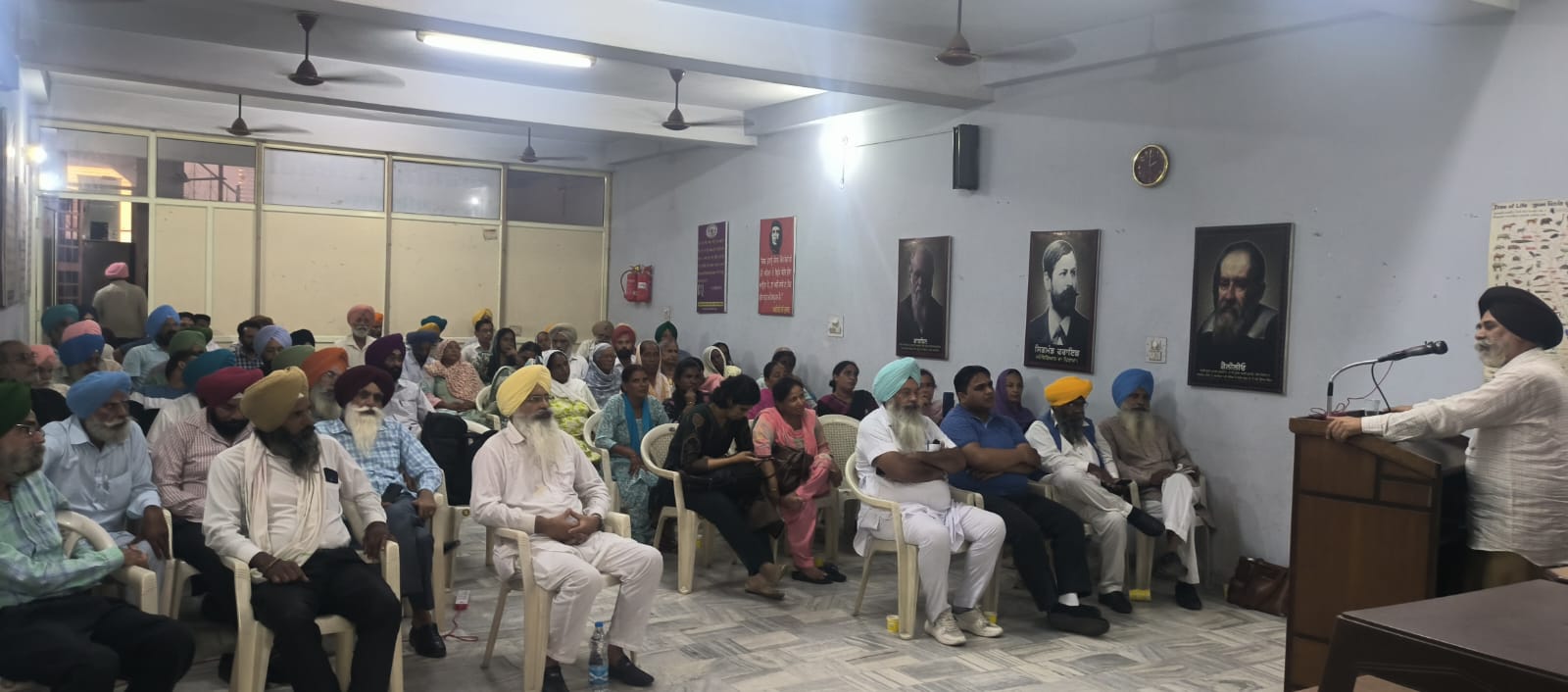 Policies of the Central and Punjab governments are destroying democracy: Hamir Singh.
